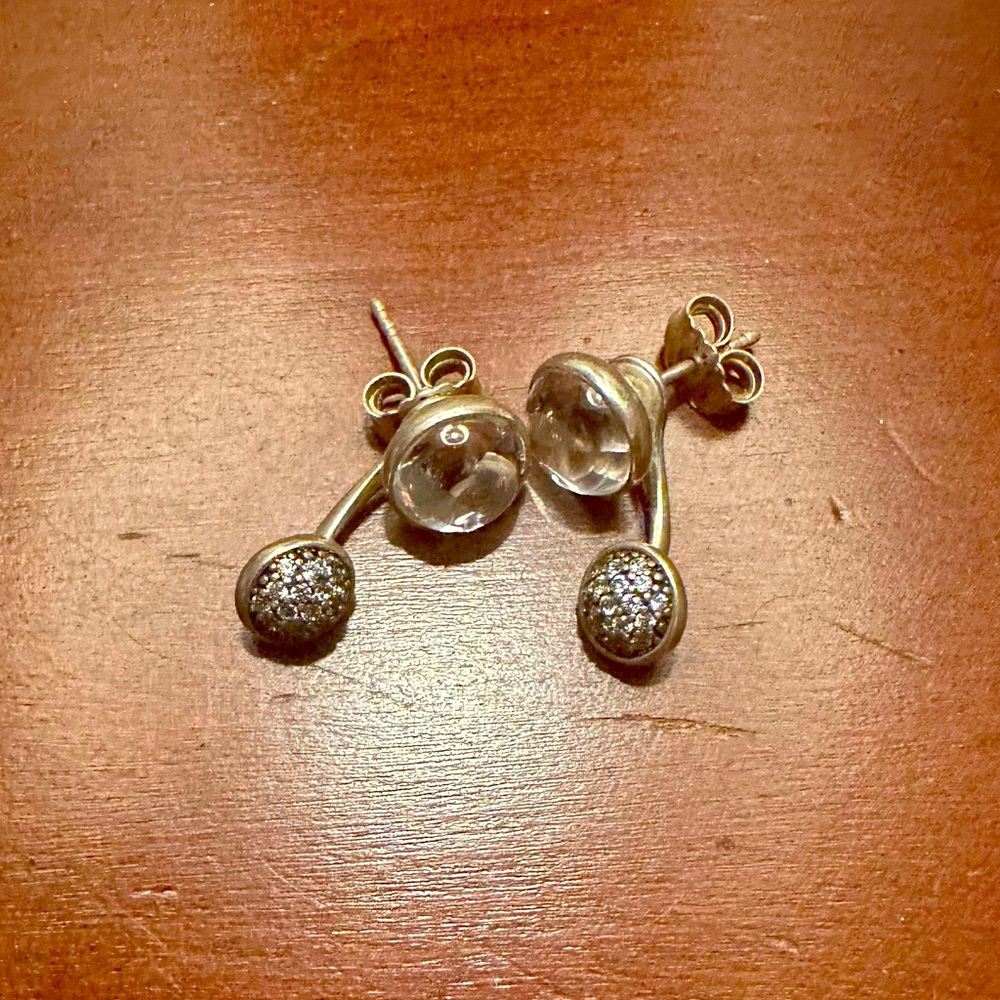 Pandora earrings.
